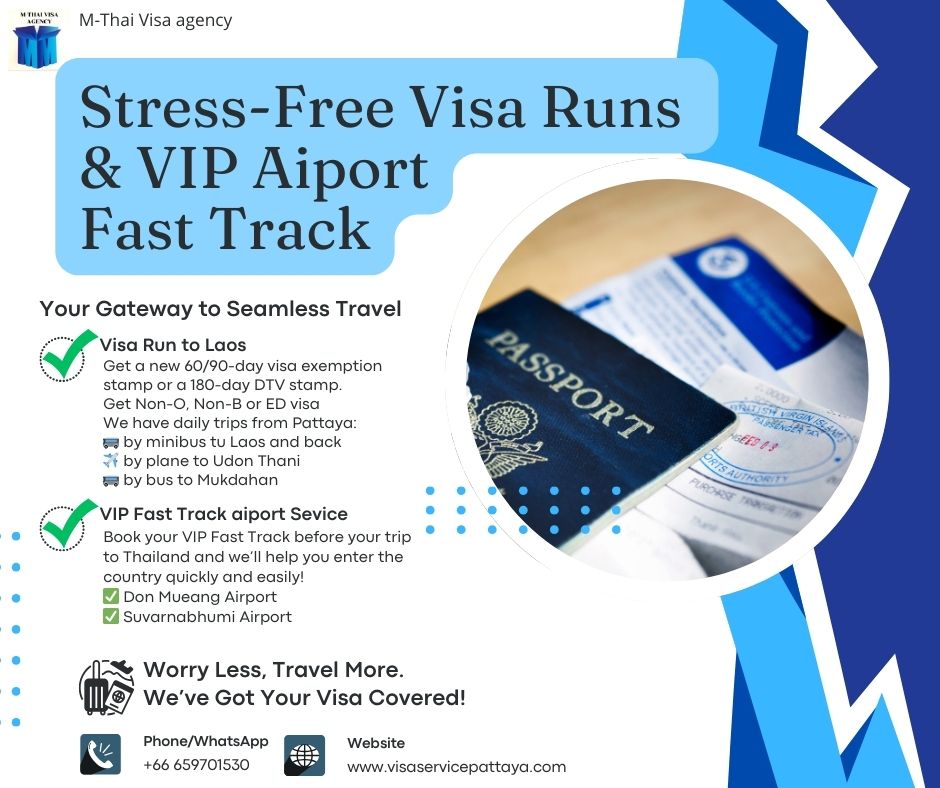 Stress-Free Visa Runs and VIP Airport Fast Track